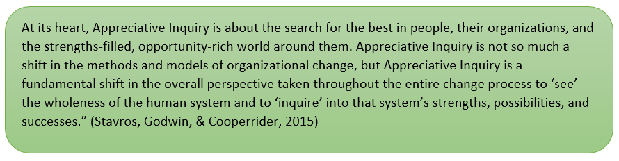 Appreciative Inquiry